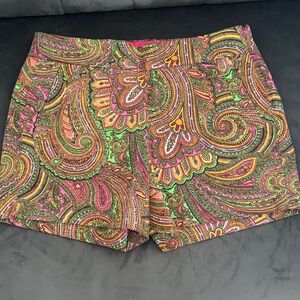 J. Crew Women’s Paisley Shorts